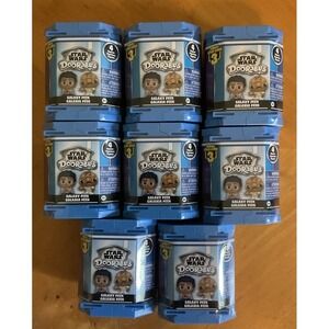 Star Wars Doorables Galaxy Peek Series 3 Set Of 8, NIP, All Different Codes
